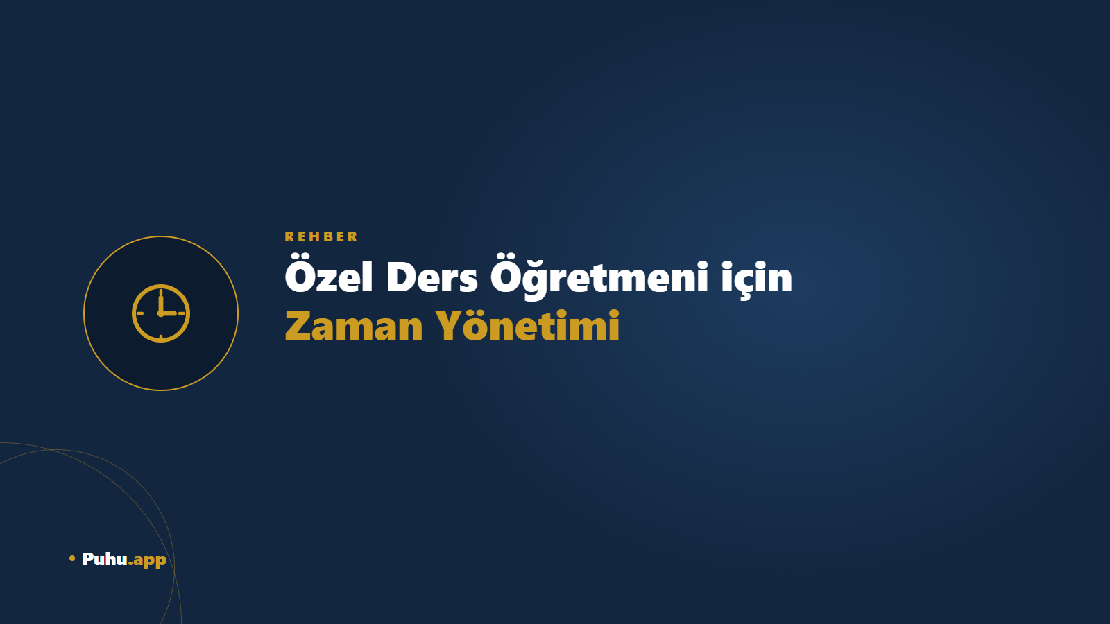 Birden Fazla Öğrenciyle Çalışan Özel Ders Öğretmenleri İçin Zaman Yönetimi Rehberi