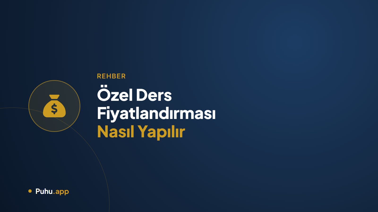Özel Ders Fiyatlandırması Nasıl Yapılır